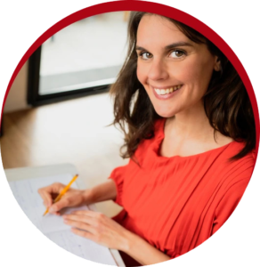 photo en médaillon de Louise Poulin, créatrice de Expand, anglais pour entrepreneurs à toulouse et en ligne